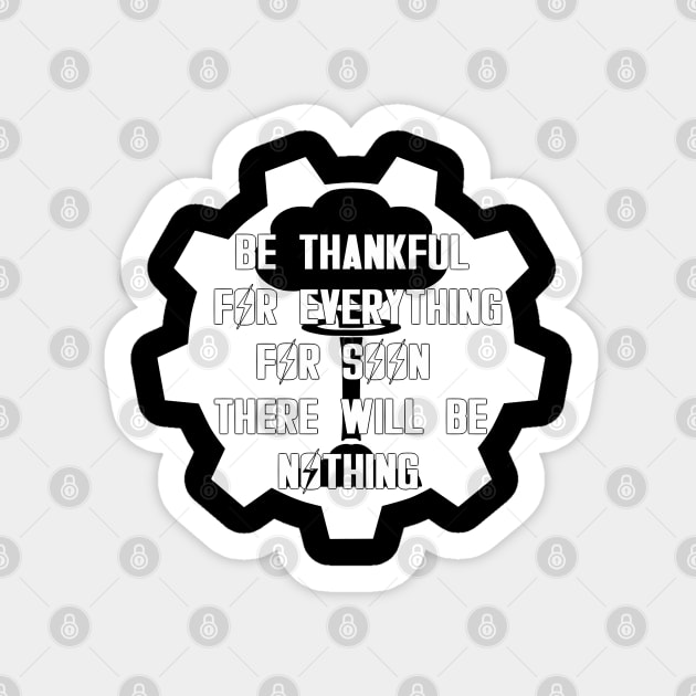 Be Thankful Sticker by KingVego